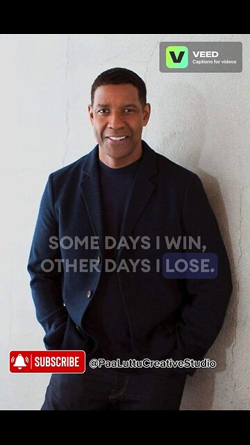 SOMETIMES I WIN, SOMETIMES I LOSE #motivation #denzelwashingtonquotes #quotes #denzelwashington