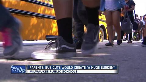 'Huge burden': MPS parents voice concerns over potential school bus cuts