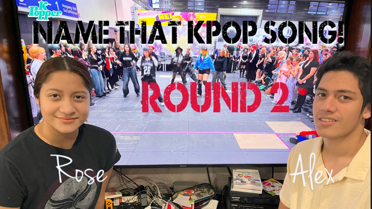 "Name That KPop Song!" Game Show with Alex and Rose - Round 2