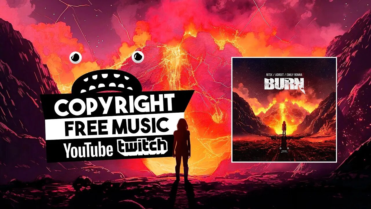 RITIX & ADROIT & Emily Ronna – Burn [Bass Rebels] Epic Background Music Copyright Free 2023