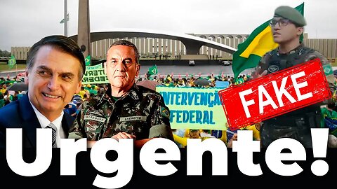 🟢🟢 URGENTE: Exército não ordenou retirada de acampamento de manifestantes🟢🟢 + AS ÚLTIMAS NOTÍCIAS.