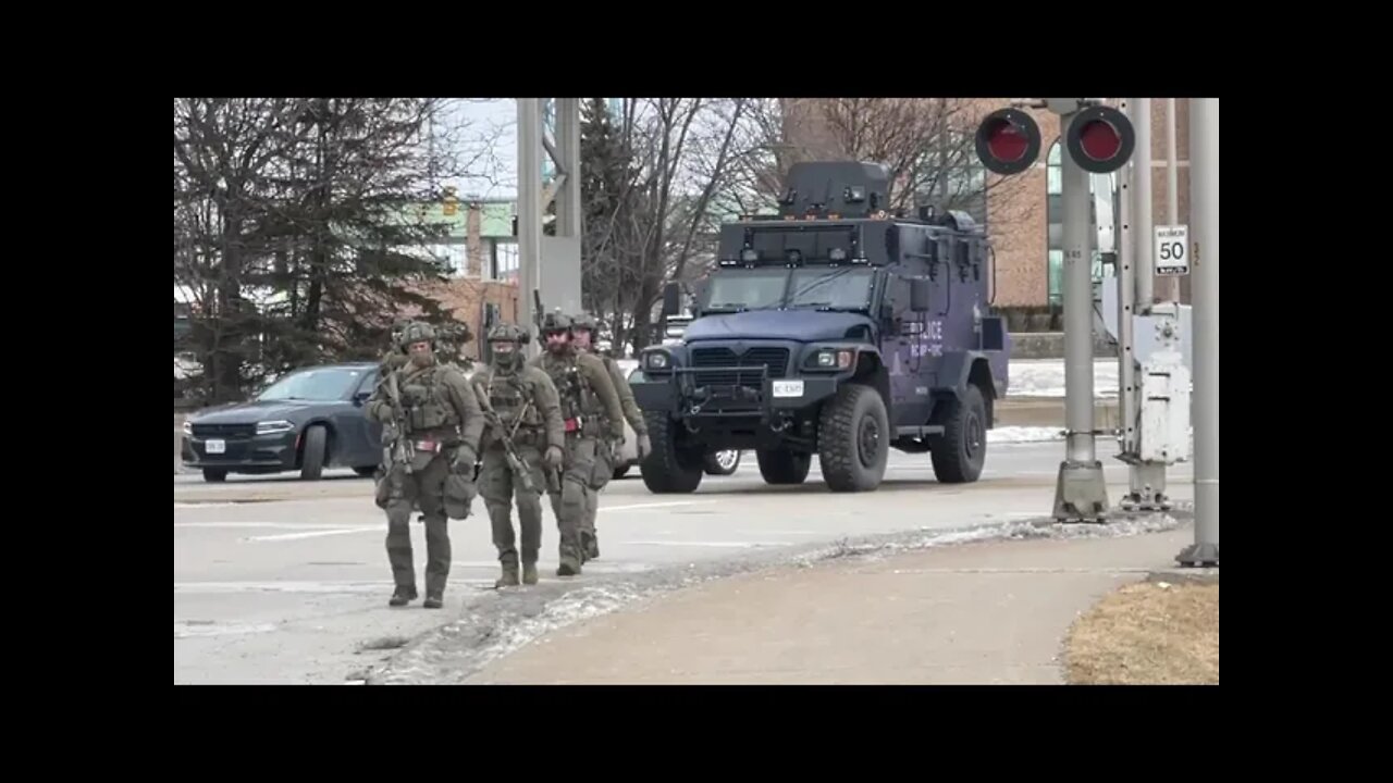 RCMP SHOWED UP (AMBASSADOR BRIDGE)