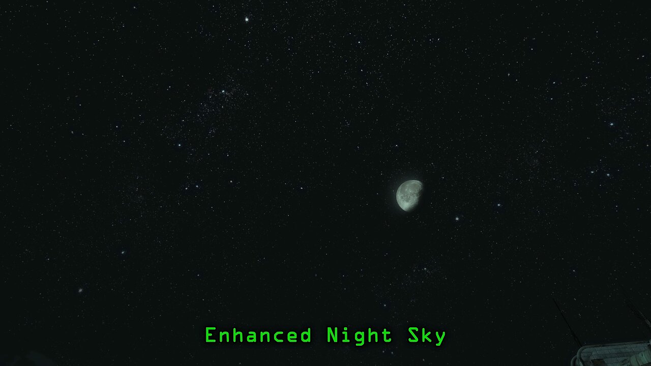 Fallout 3 Mods - Enhanced Night Sky by CptJoker71