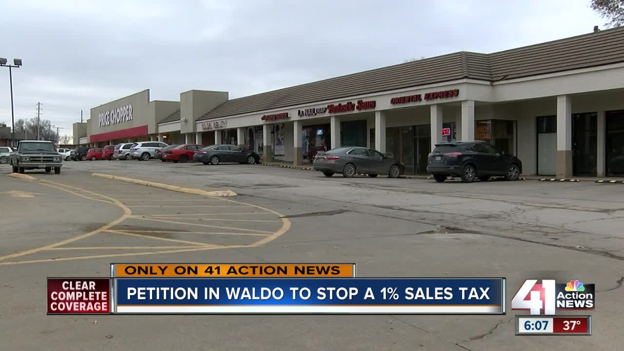 Petition in Waldo aims to stop a 1 percent sales tax