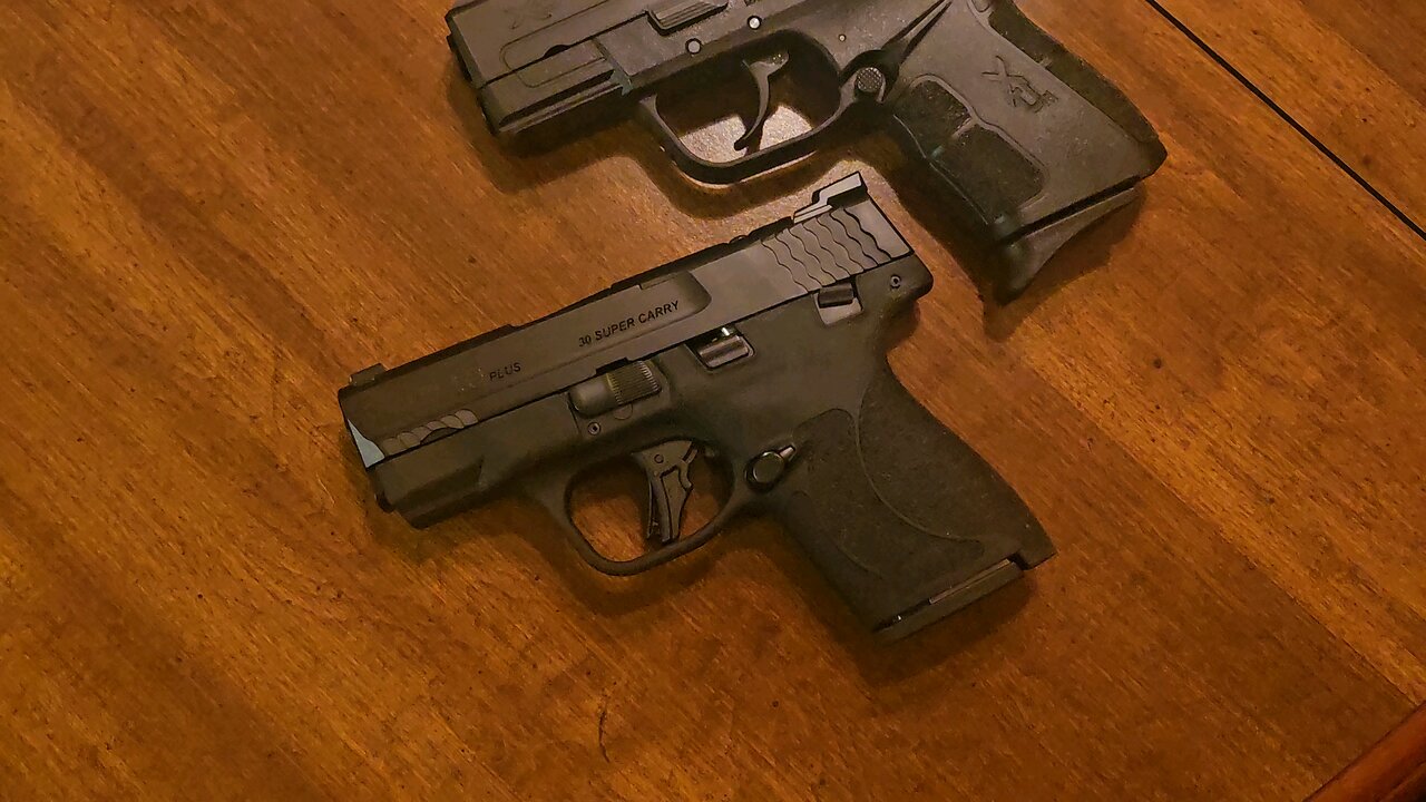 M&P Shield Plus 30 Super Carry and Springfield XDE 9