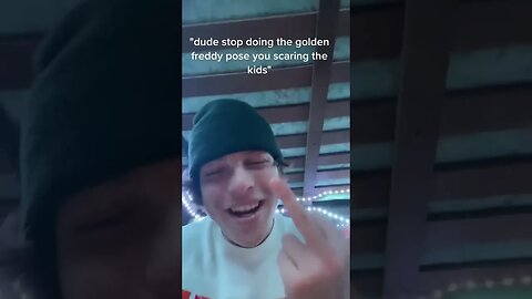 STOP DOING THE GOLDEN FREDDY POSE