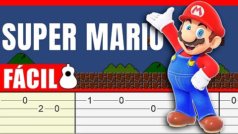 Cómo Tocar ⭐SUPER MARIO BROS⭐ | TUTORIAL DE GUITARRA | *FÁCIL*