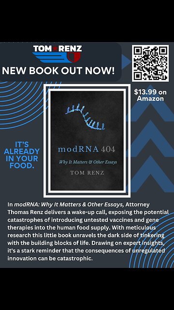 New Book Out - modRNA: Why It Matters & Other Essays by Tom Renz