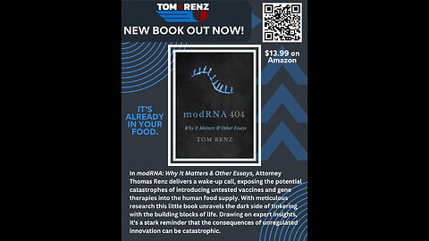 New Book Out - modRNA: Why It Matters & Other Essays by Tom Renz