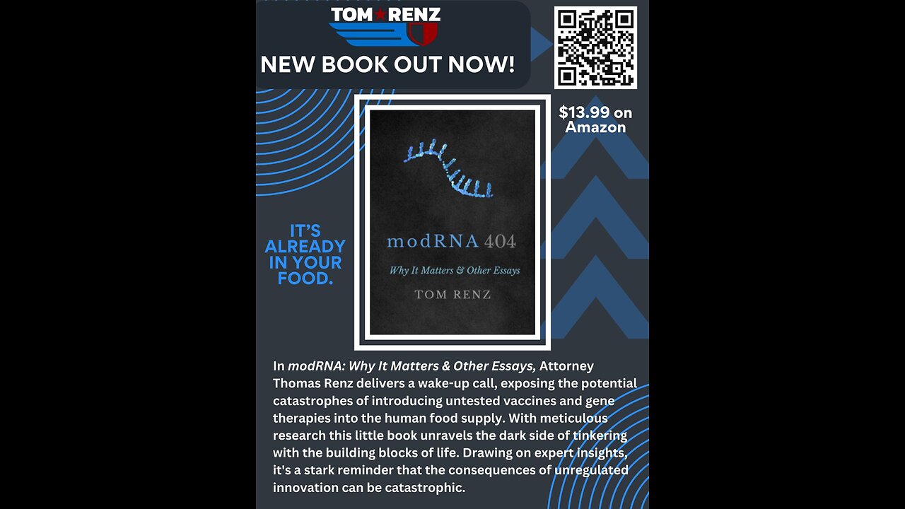 New Book Out - modRNA: Why It Matters & Other Essays by Tom Renz