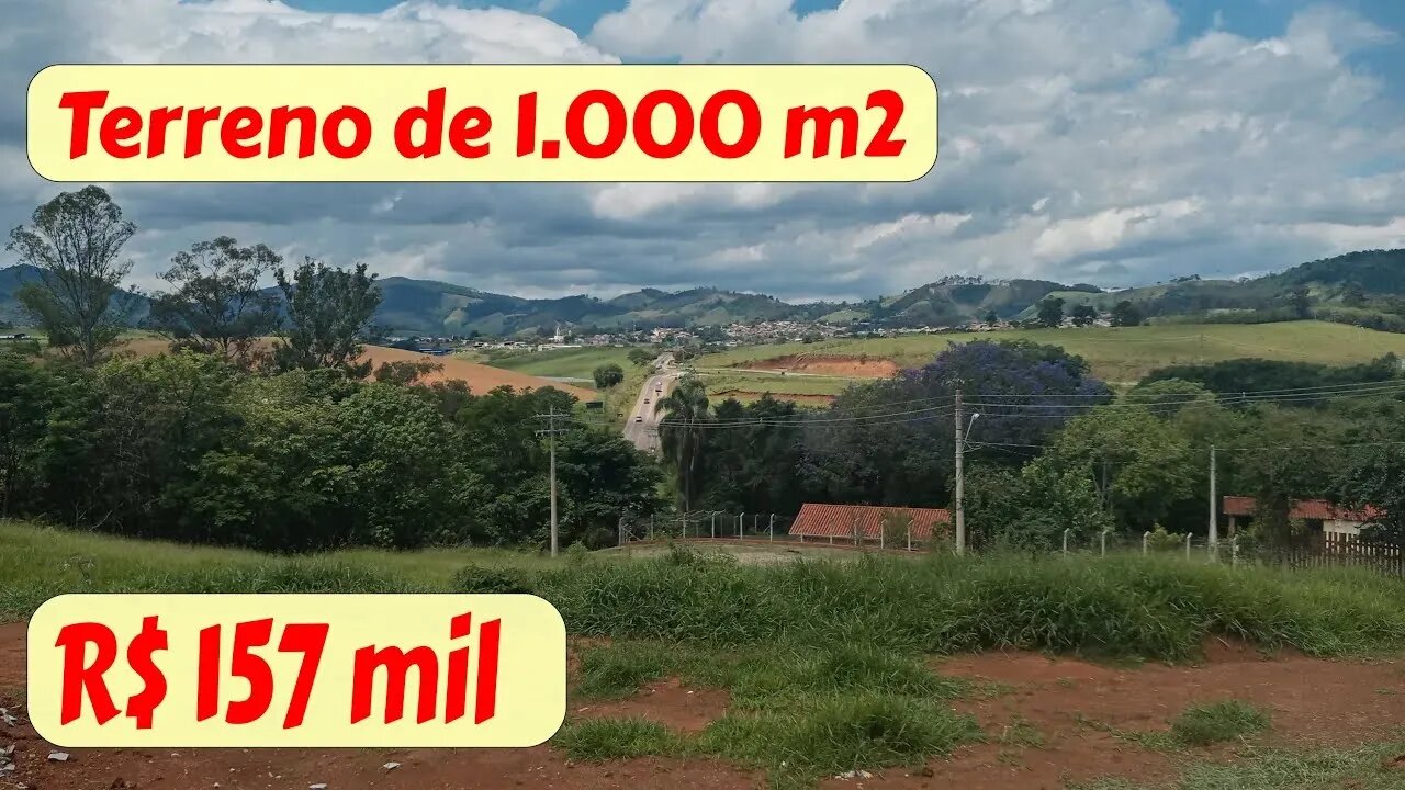 Terreno de esquina com 1.000 metros - Residencial Morada do Gigante JOANÓPOLIS - SP