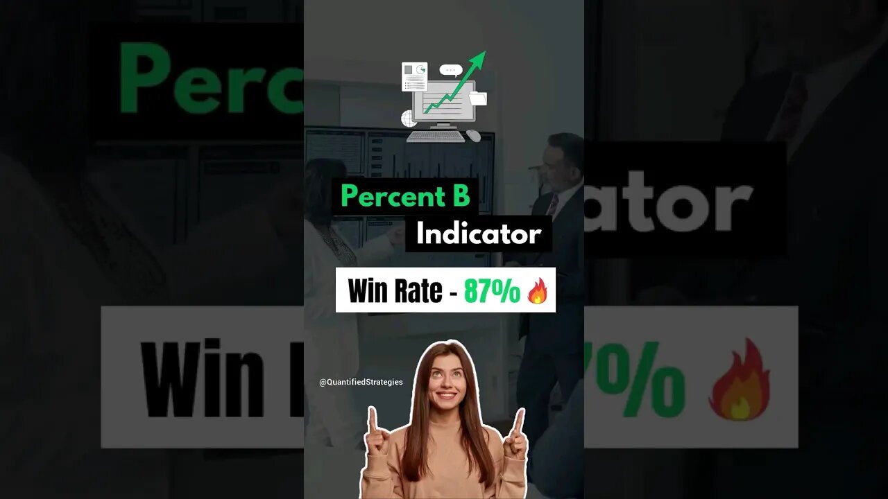 87% Winrate! Percent b Trading Strategy By Larry Connors