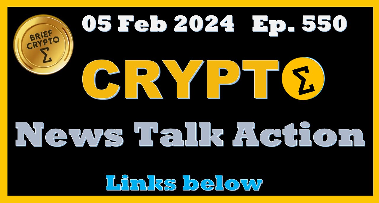 Brief #CRYPTO #Bitcoin #BTC #ETH - News Talk and Action