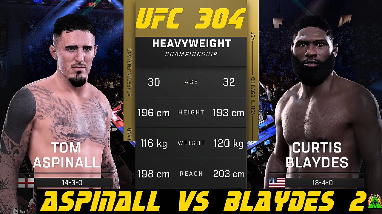 UFC 5 - ASPINALL VS BLAYDES 2