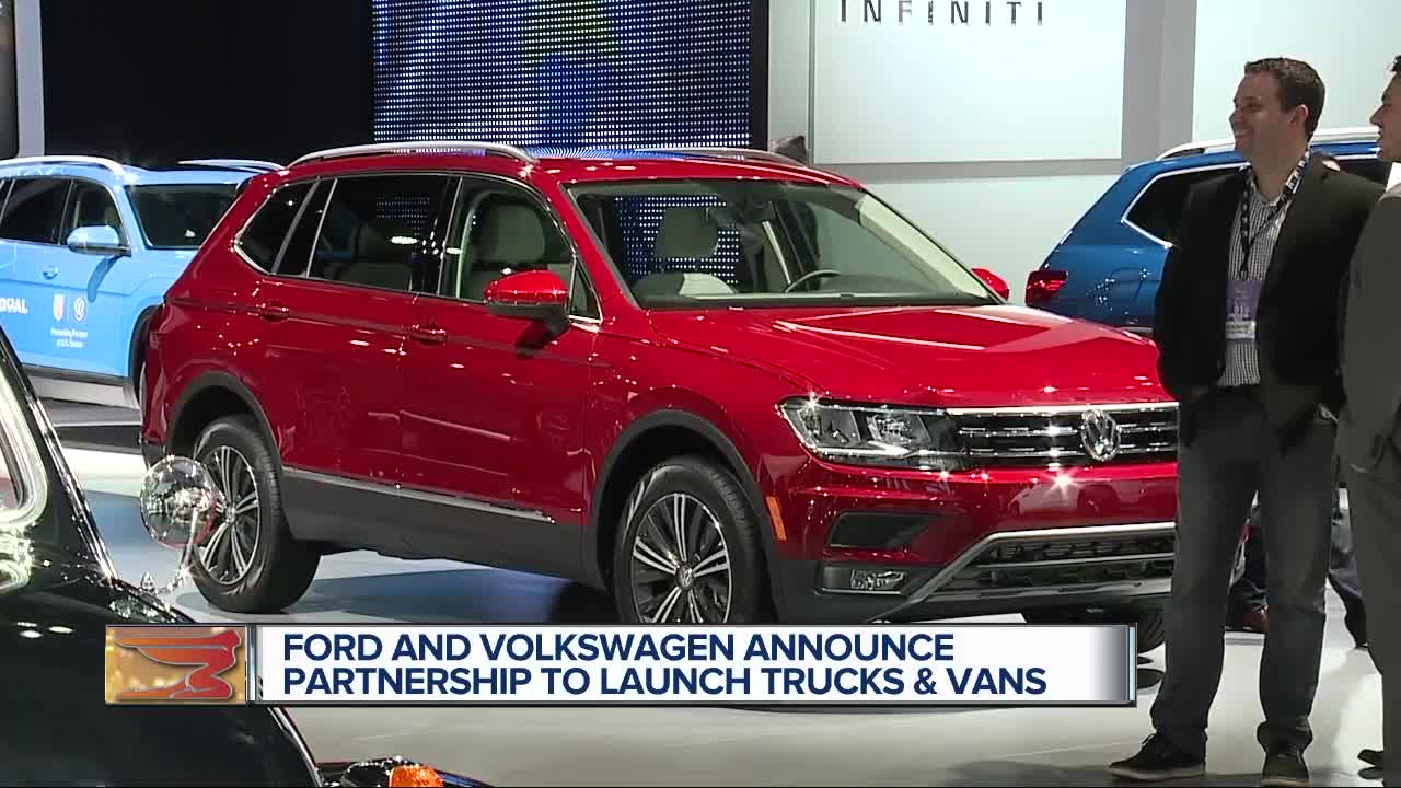 Ford, Volkswagen to form global alliance that will develop vans, pickups