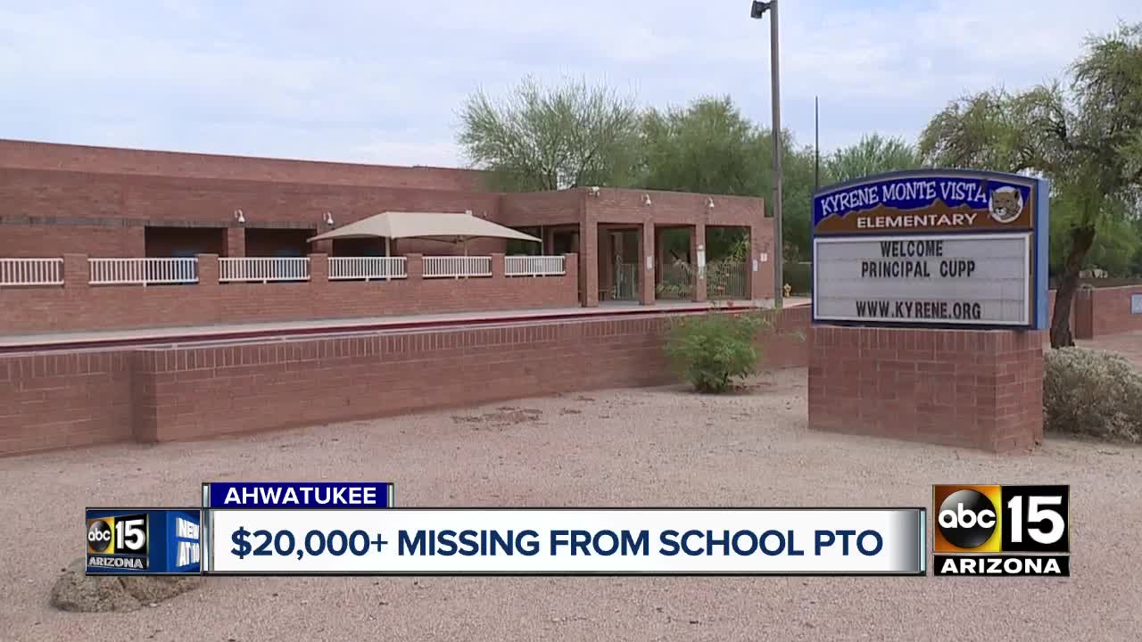 PHX: Police investigating missing money from elementary PTO