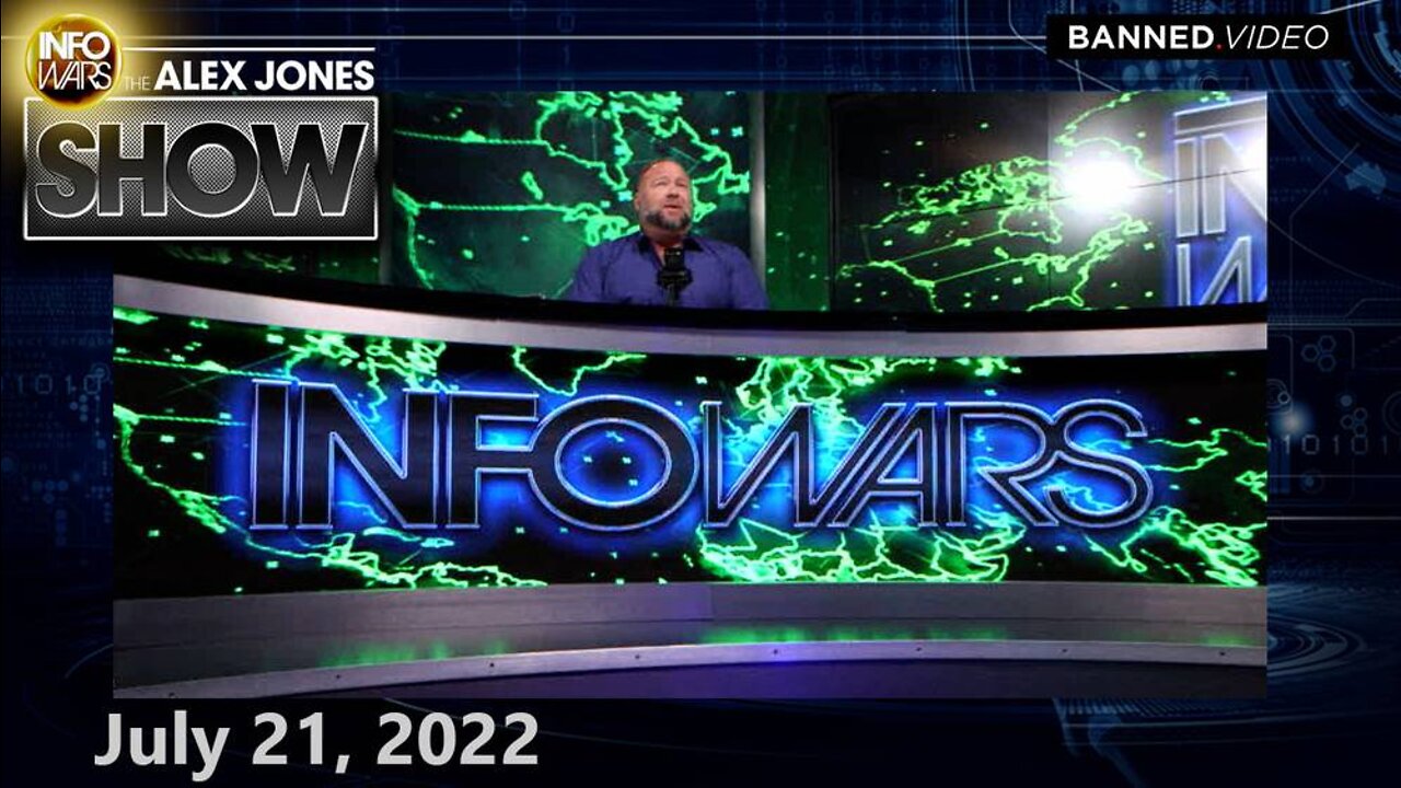 Globalist Puppets In Free-Fall Worldwide: Removal of Biden IMMINENT! Tune In To Learn What Comes NEXT – ALEX JONES 7/21/22