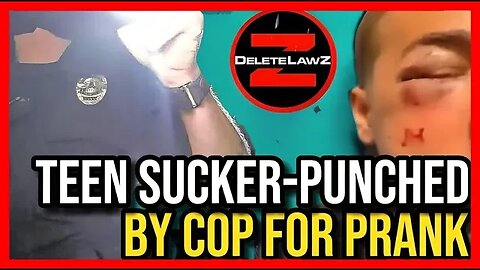 TEEN ASSAULTED IN TORTURE CUFFS BY STATE TROOPER AFTER PLAYING A HARMLESS PRANK #deletelawz