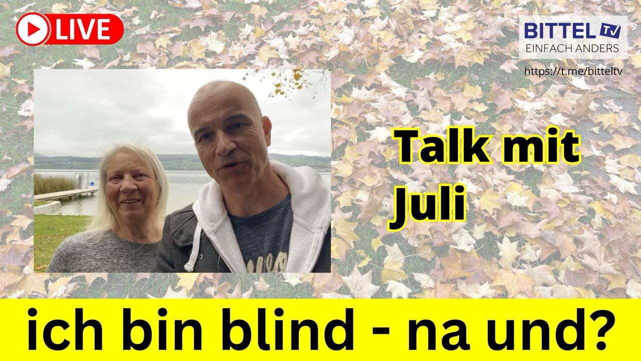 Talk mit Juli - Ich bin blind - na und? - 19.10.2024