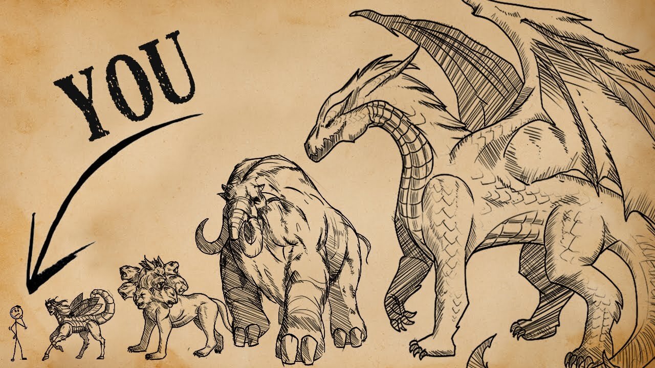 The Sheer Size Of Biblical Monsters