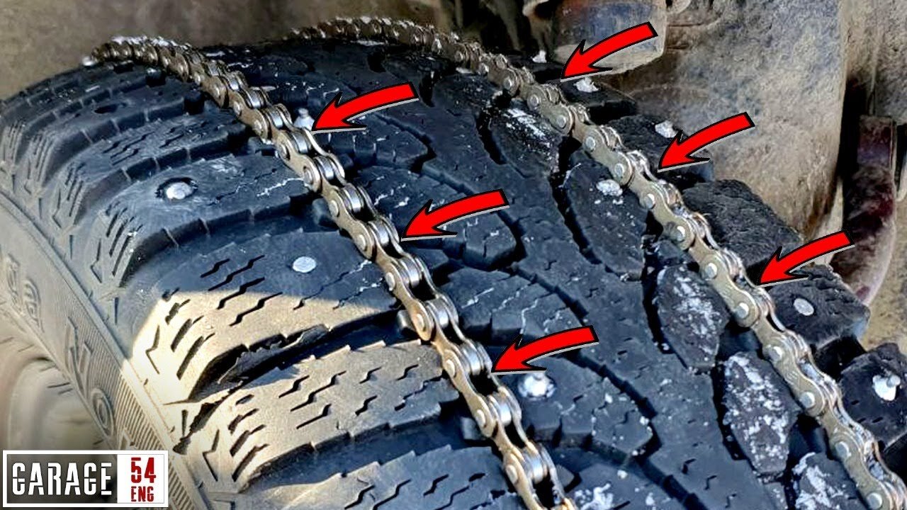 Bicycle Chains to Improve Cornering on Ice - will it work?