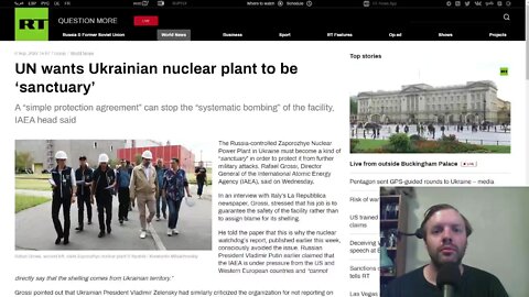 UN wants Ukrainian nuclear plant to be ‘sanctuary’