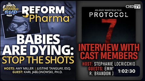 Babies are Dying: Stop the Shots + Protocol 7: Interview with Cast Members