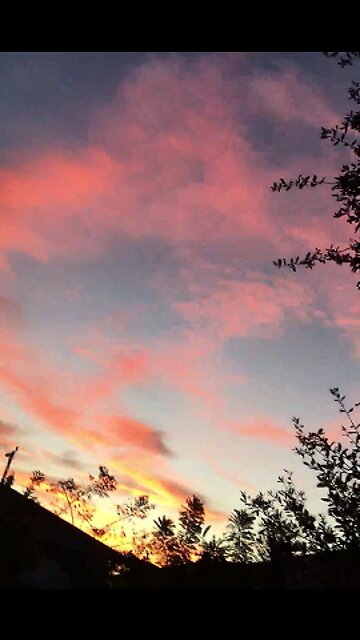 Pink Skies and Red_Orange Sunset !