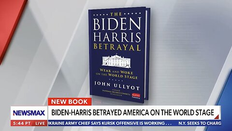 Newsmax | Chris Plante interview on The Biden-Harris Betrayal | September 5, 2024