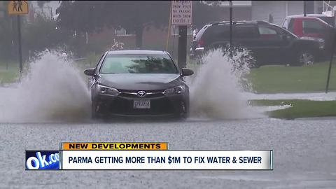 Parma gets financial boost to help with flooding