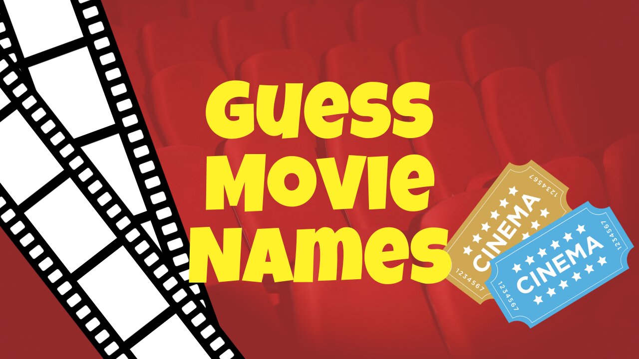 Guess The Movie Name By Pictures🎬