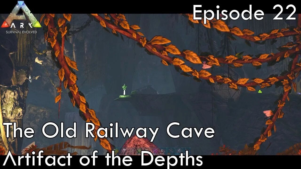 The Old Railway Cave. Artifact of the Depths - Ark Survival Evolved - Aberration EP22