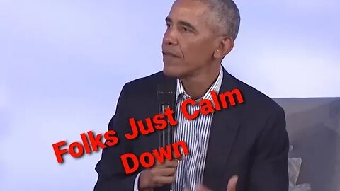 Obama Tells Voters To Calm Down As They Are Not Supporting Democrats, Internet Says He Has Gone MAGA