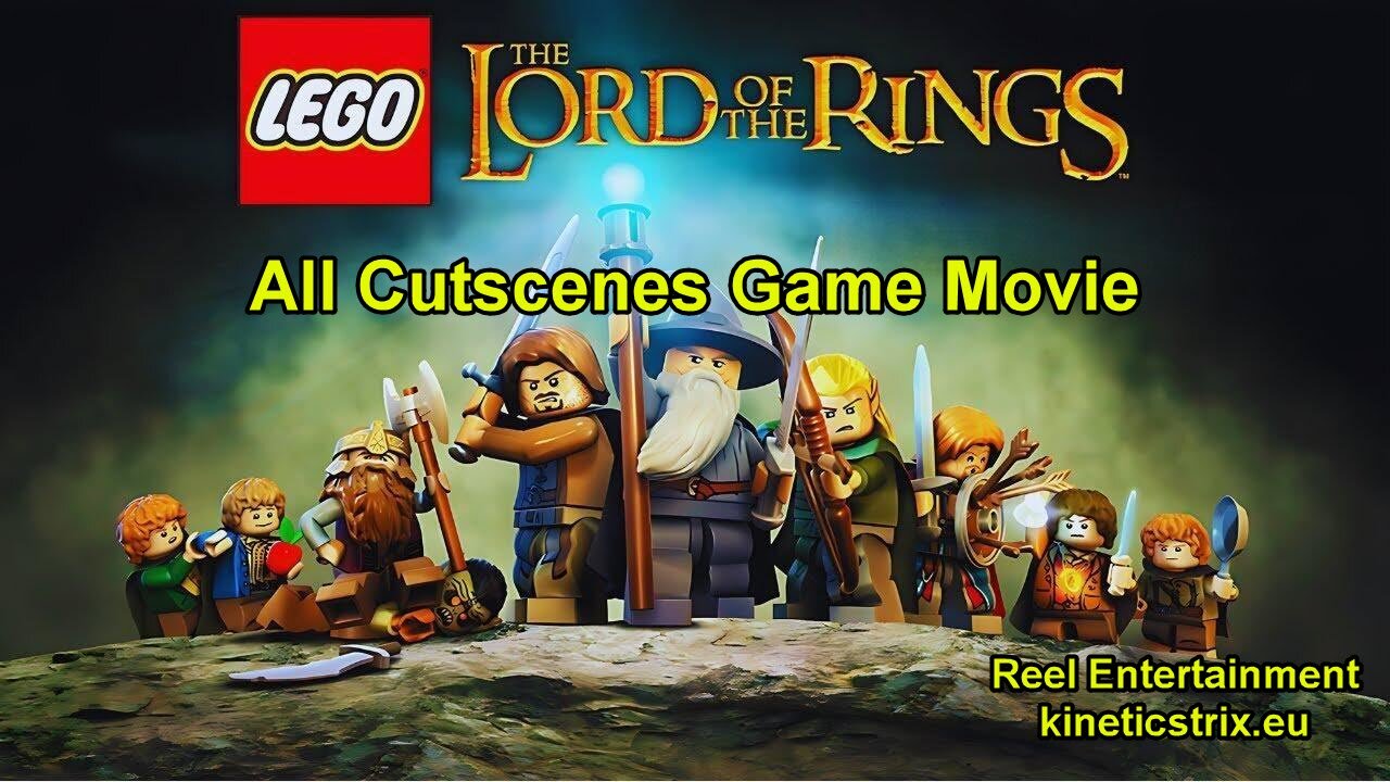 LEGO The Lord of the Rings All Cutscenes Game Movie