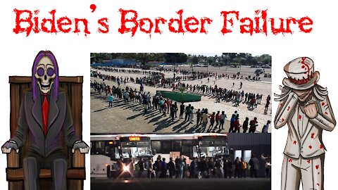 BIDEN'S BORDER FAILURE!!! (Biden sending illegal immigrant kids around the US in the dead of night)