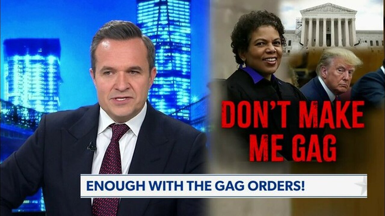 Enough with the gag orders! Newsmax TV