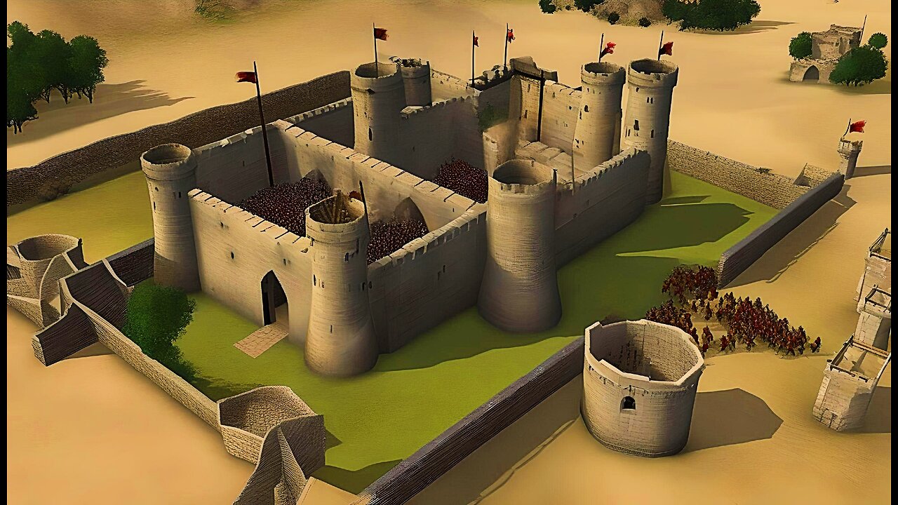 Stronghold Crusader HD 🏰 Игры Крестоносцев ⚬ 19. Красный клюв @fireflyworlds