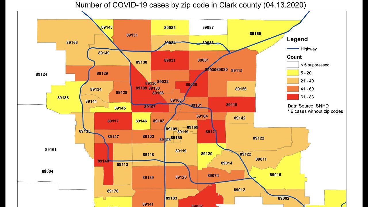 Southern Nevada Health District shares city, zip code breakdown of COVID-19 cases