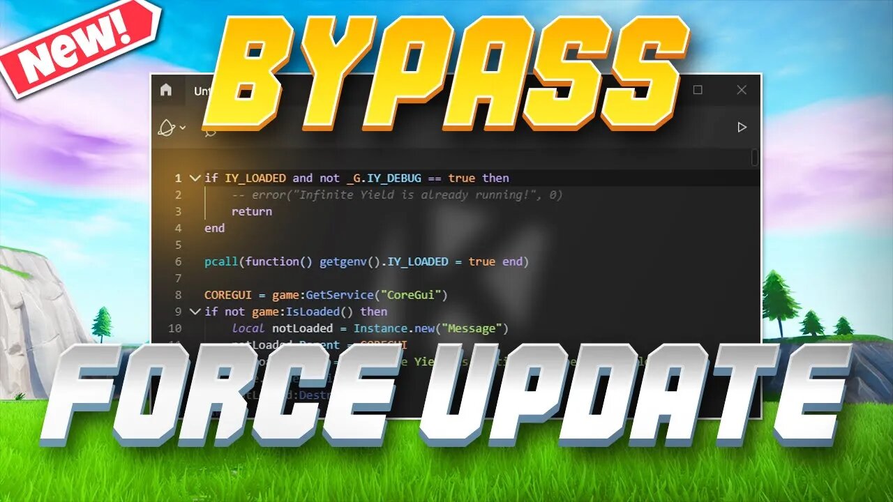 (FORCE UPDATE) Roblox Working Executor! Byfron Bypass (2023)