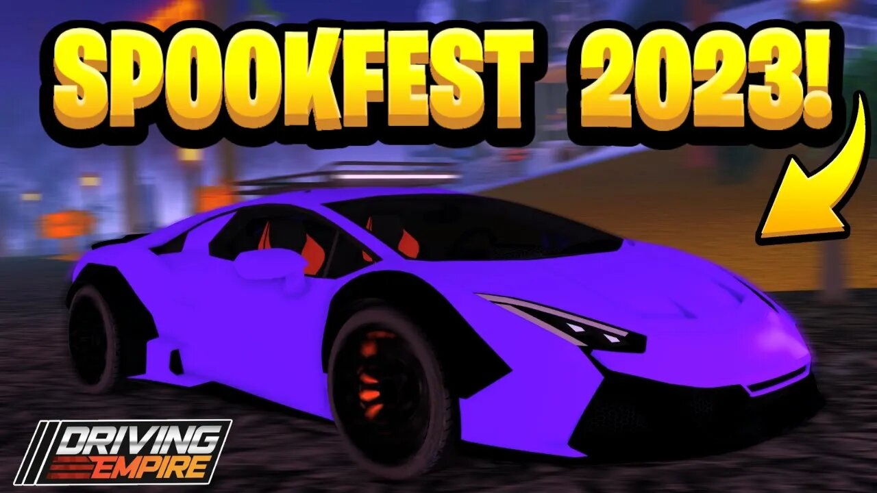 SPOOKFEST 2023 is Here in ROBLOX Driving Empire!