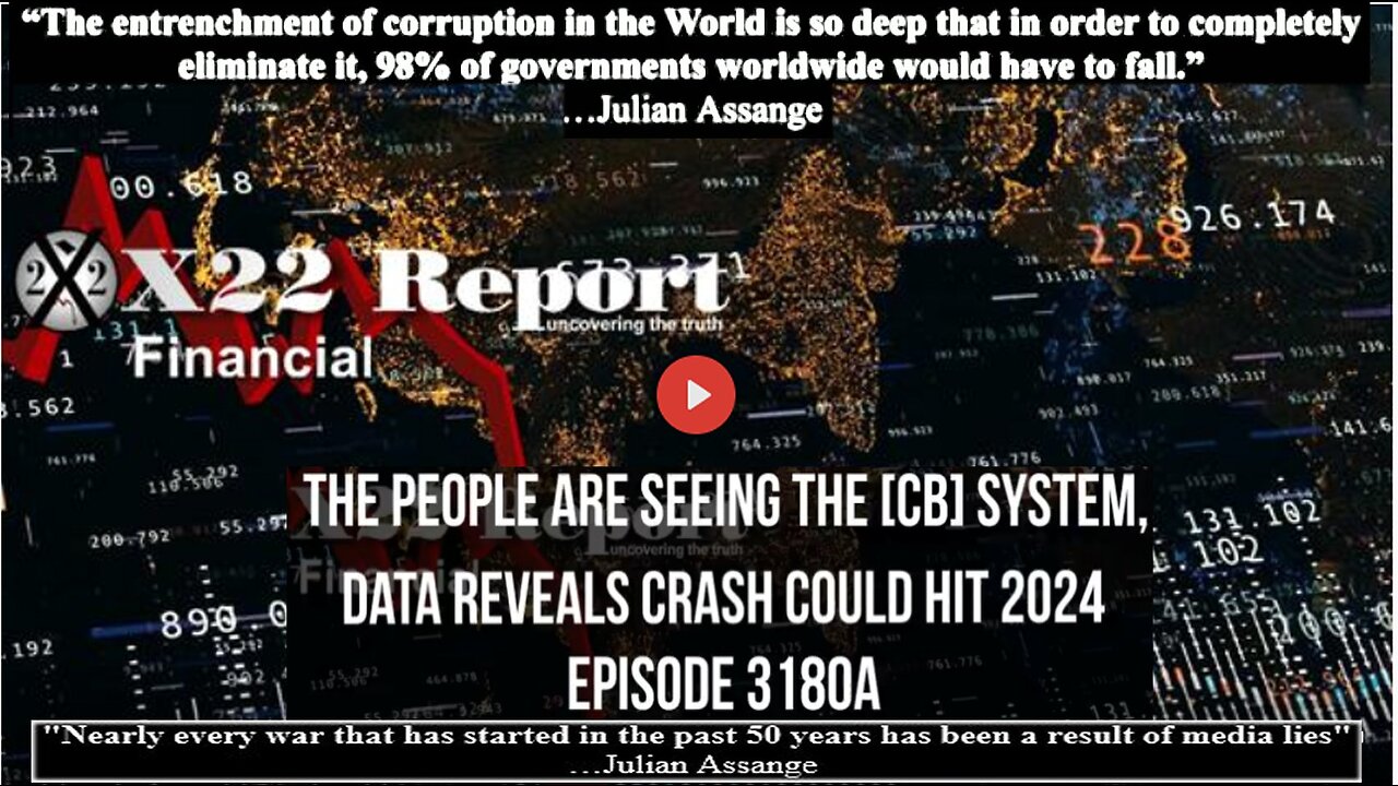 Ep 3180a - The People Are Seeing The [CB] System, Data Reveals Crash Could Hit In 2024