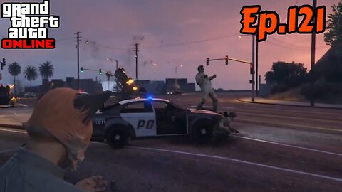 TailslyPlays GTA 5 Online[Ep.121]4 soldiers vs police