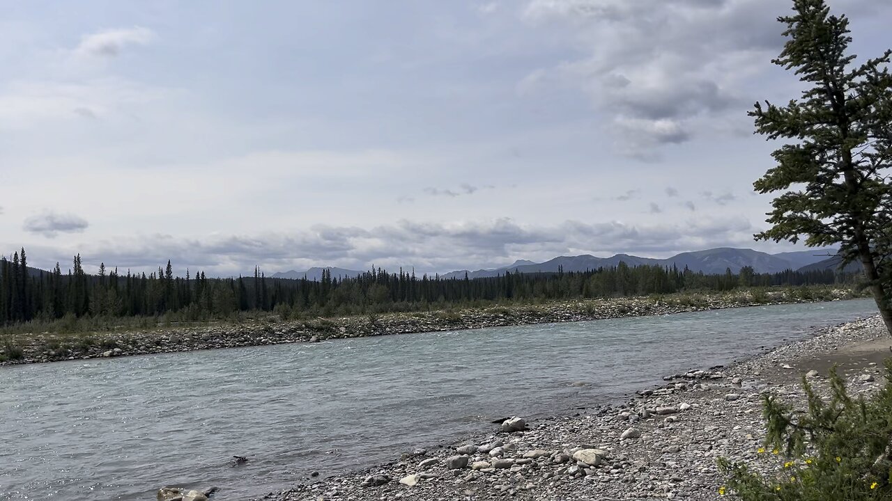 Red Deer River in the mountains