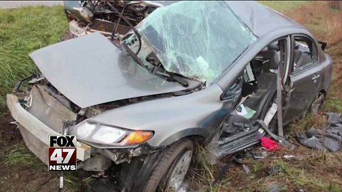Woman runs a stop sign resulting in fatal accident