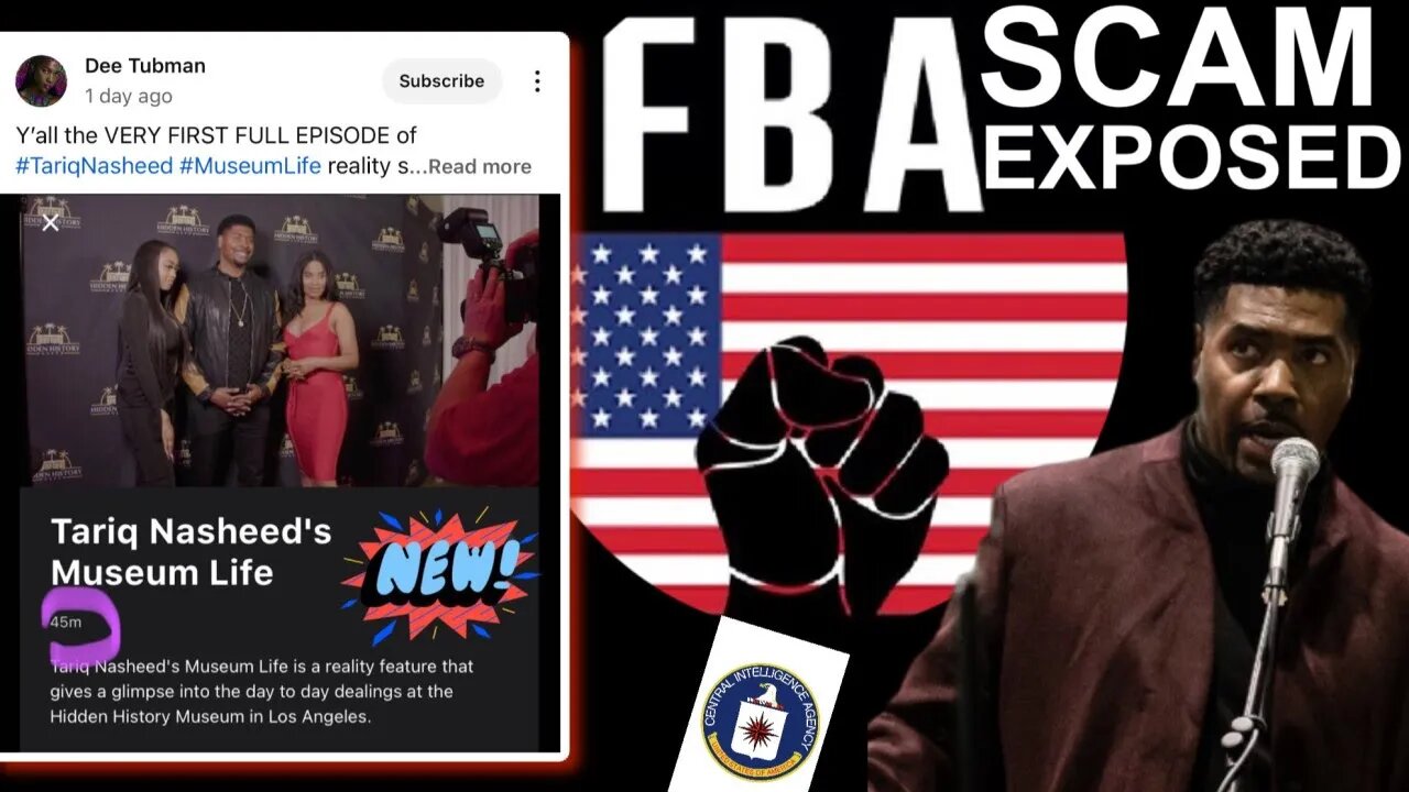 FBA You Have Officially Been Scammed By Tariq Nasheed THE RACE BAITER