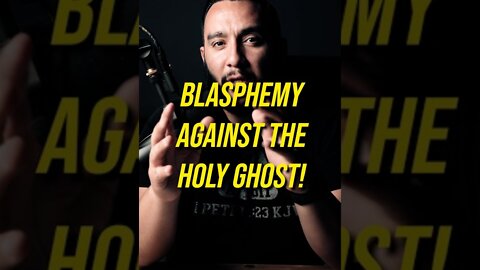 Blasphemy Against the Holy Ghost EXPLAINED! 🤔😱📖 #shorts