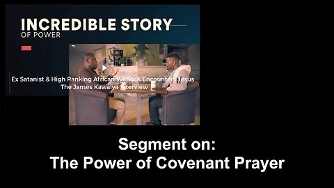 Segment on The Power of Covenant