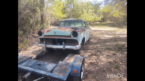 Matching hot rod patina with house paint?? 1954 Ford Customline body swap pt 3