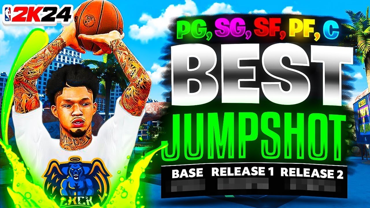 BEST JUMPSHOT FOR ALL BUILDS in NBA 2K24! HIGHEST GREEN WINDOW 100% GREENLIGHT + BEST JUMPSHOTS 2K24