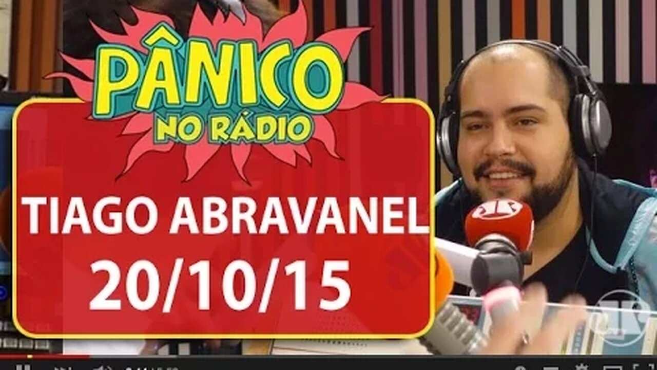 Tiago Abravanel fala sobre camarim cheio de fartura na Rede Globo | Pânico